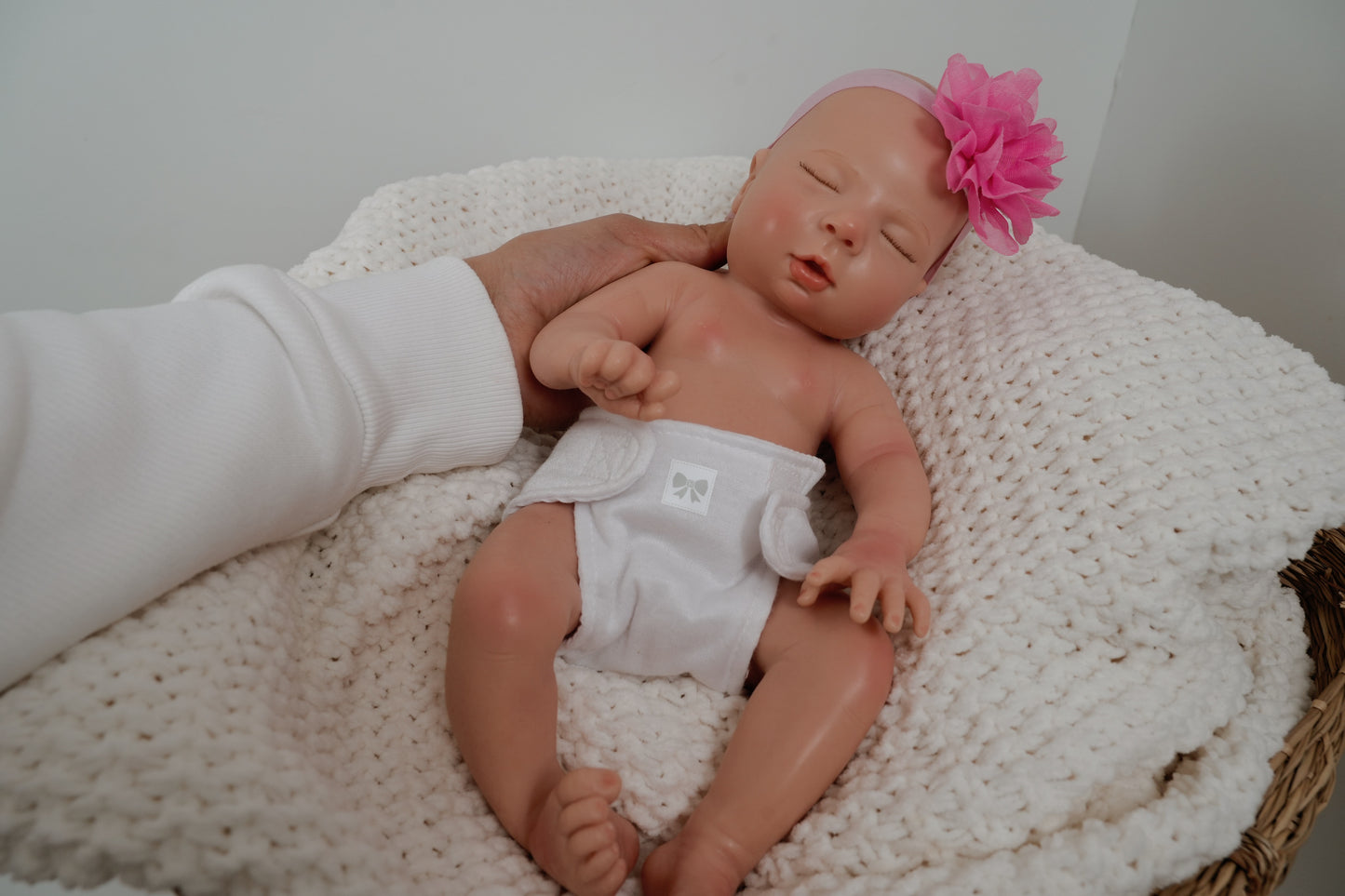 Full Body Preemie Reborn Silicone Baby Girl 13''