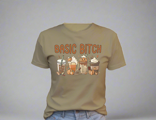 Basic B**ch T-Shirt, Fall, 0175 Cotton