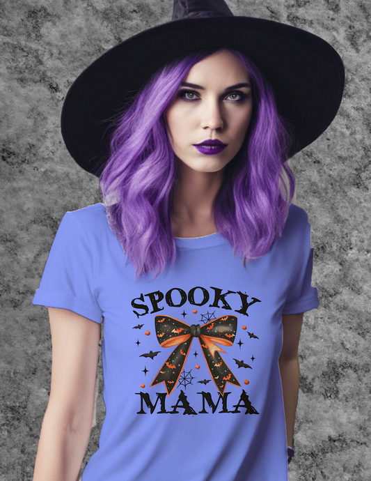 Spooky MAMA T-Shirt 0187 Cotton