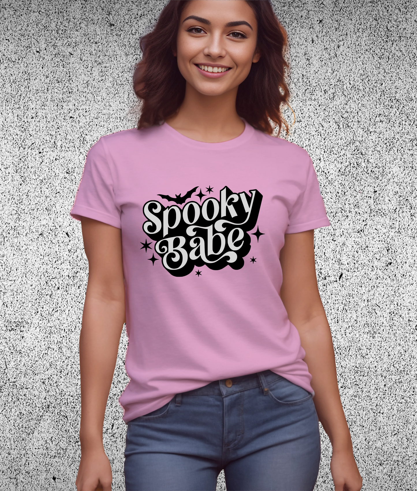 Spooky Babe T-Shirt 0191 Cotton