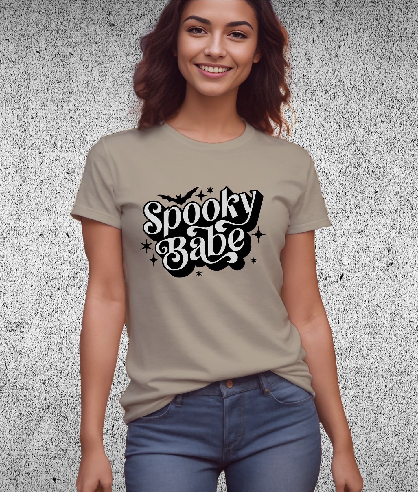 Spooky Babe T-Shirt 0191 Cotton