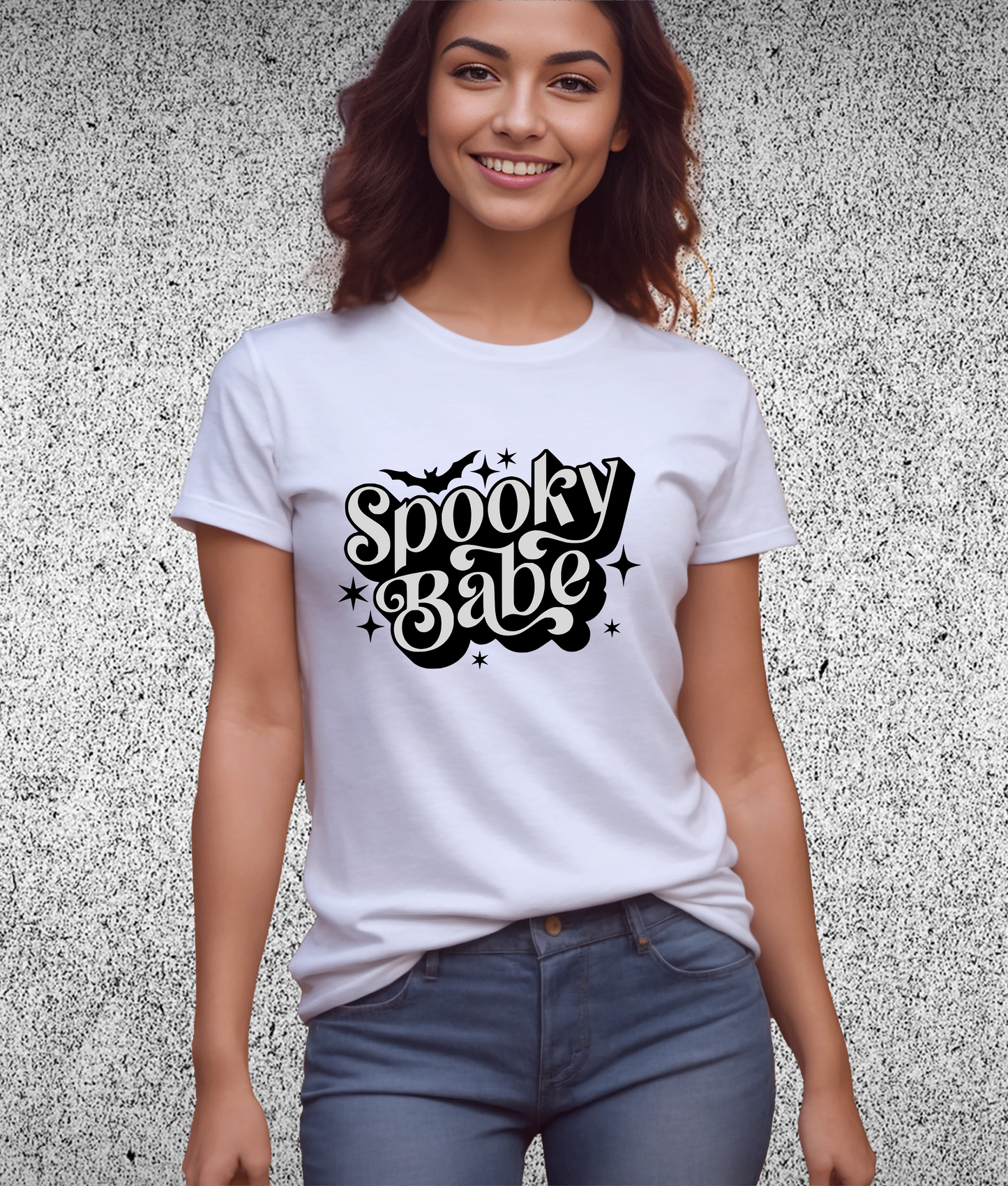 Spooky Babe T-Shirt 0191 Cotton