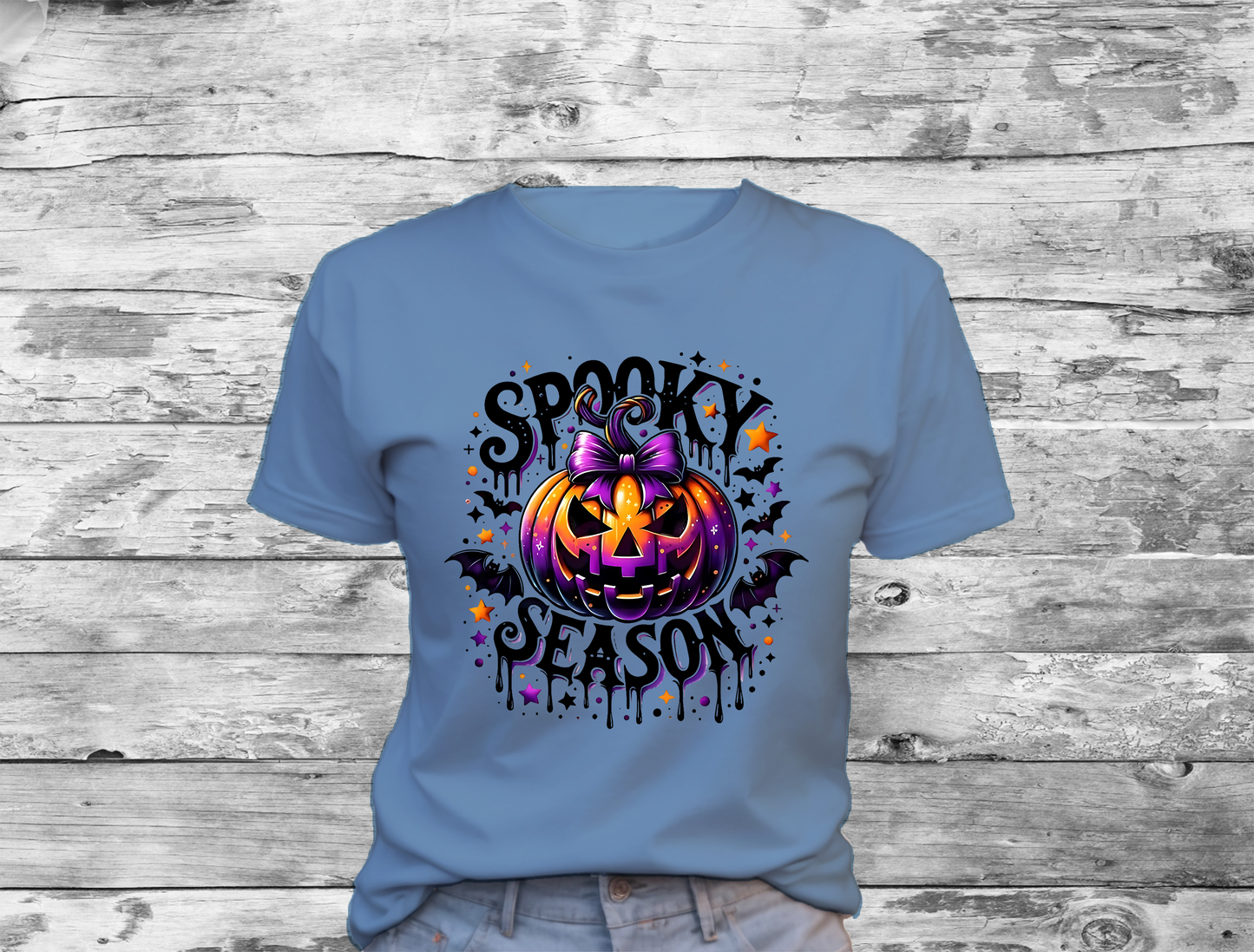 Spooky Season T-Shirt, Halloween, 0216 Cotton