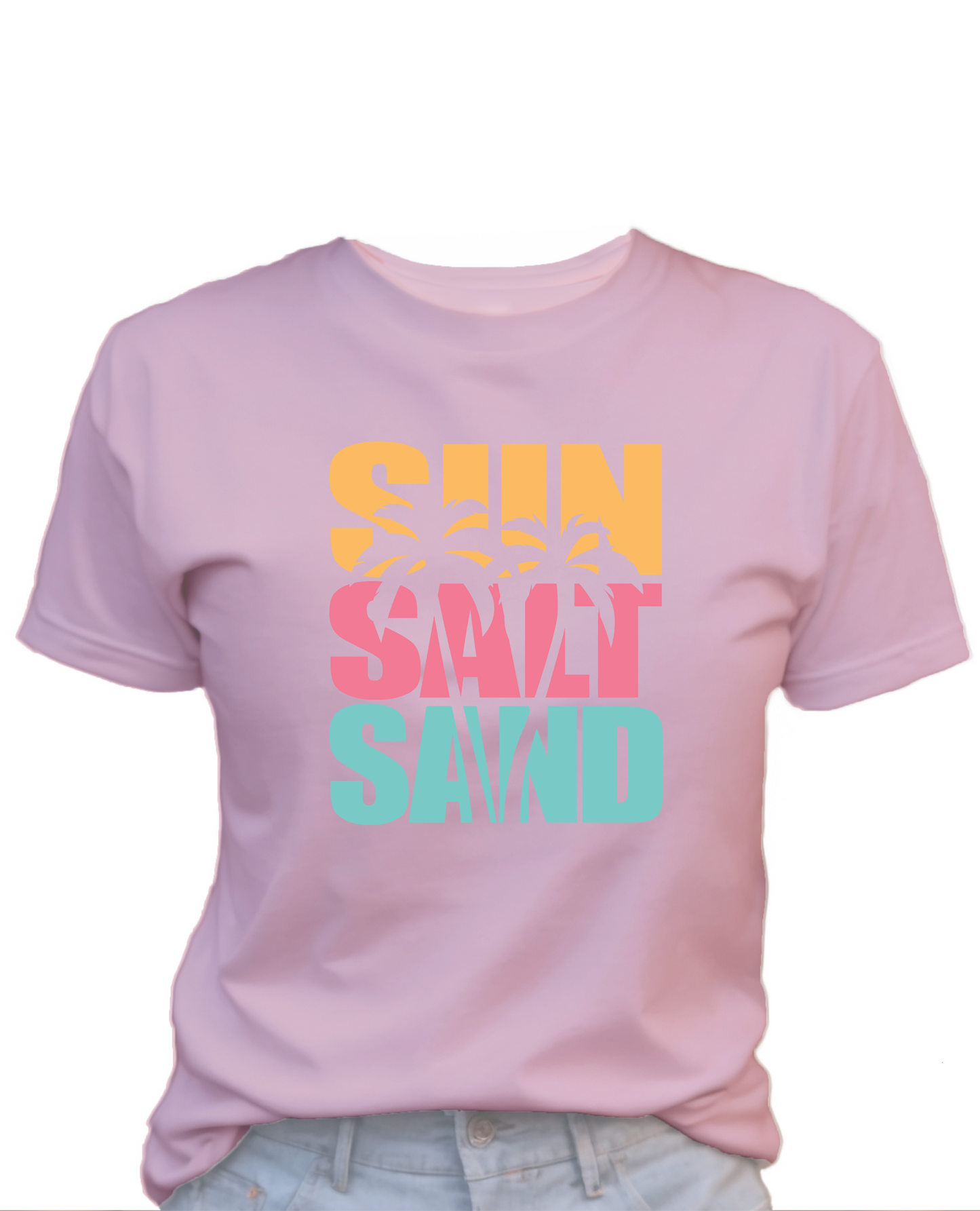 Sun Salt Sand T-Shirt, Summer T-Shirt, Great gift Idea, Cotton 0022