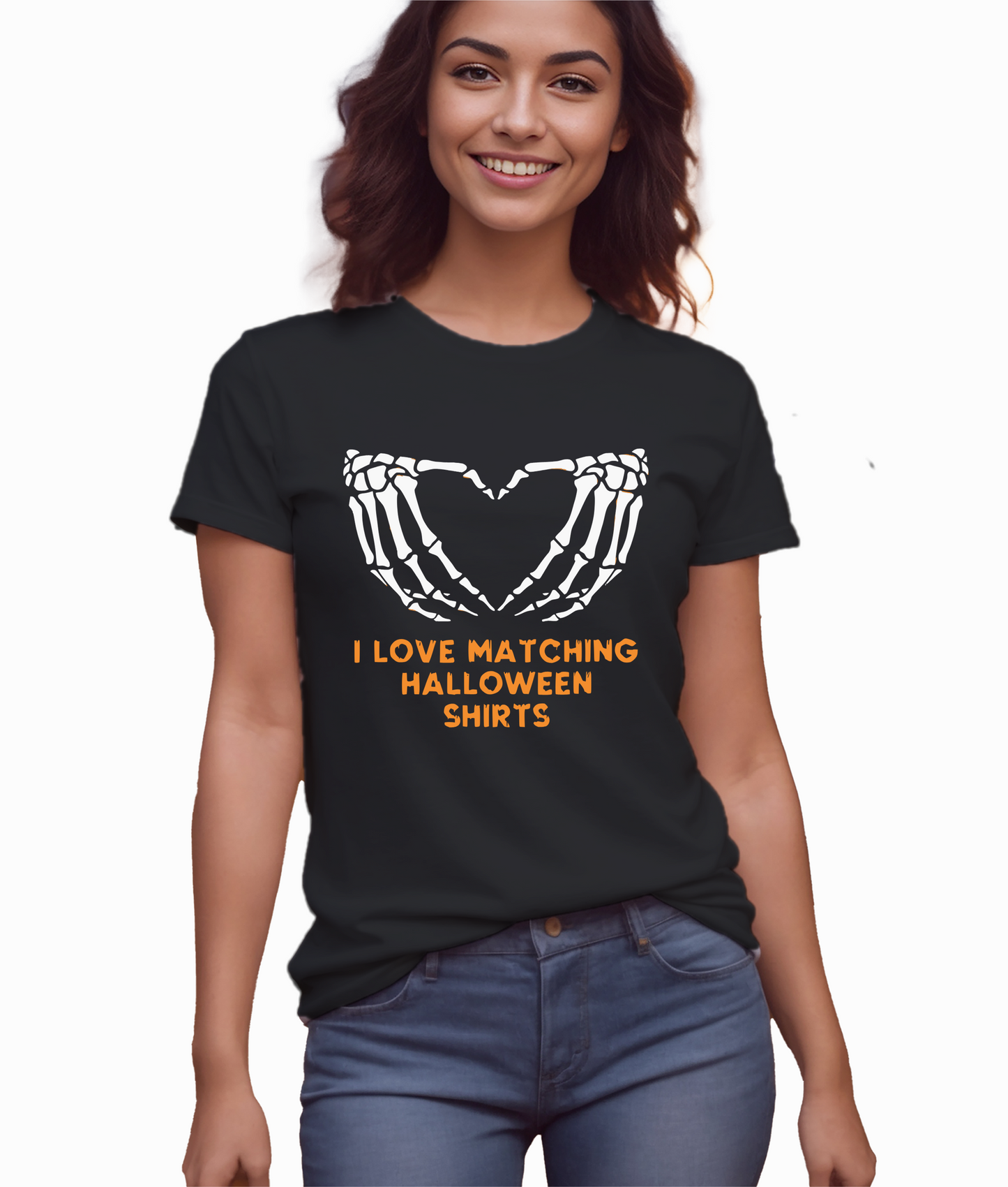 I Love Matching Halloween Shirts T-Shirt 0200 Cotton