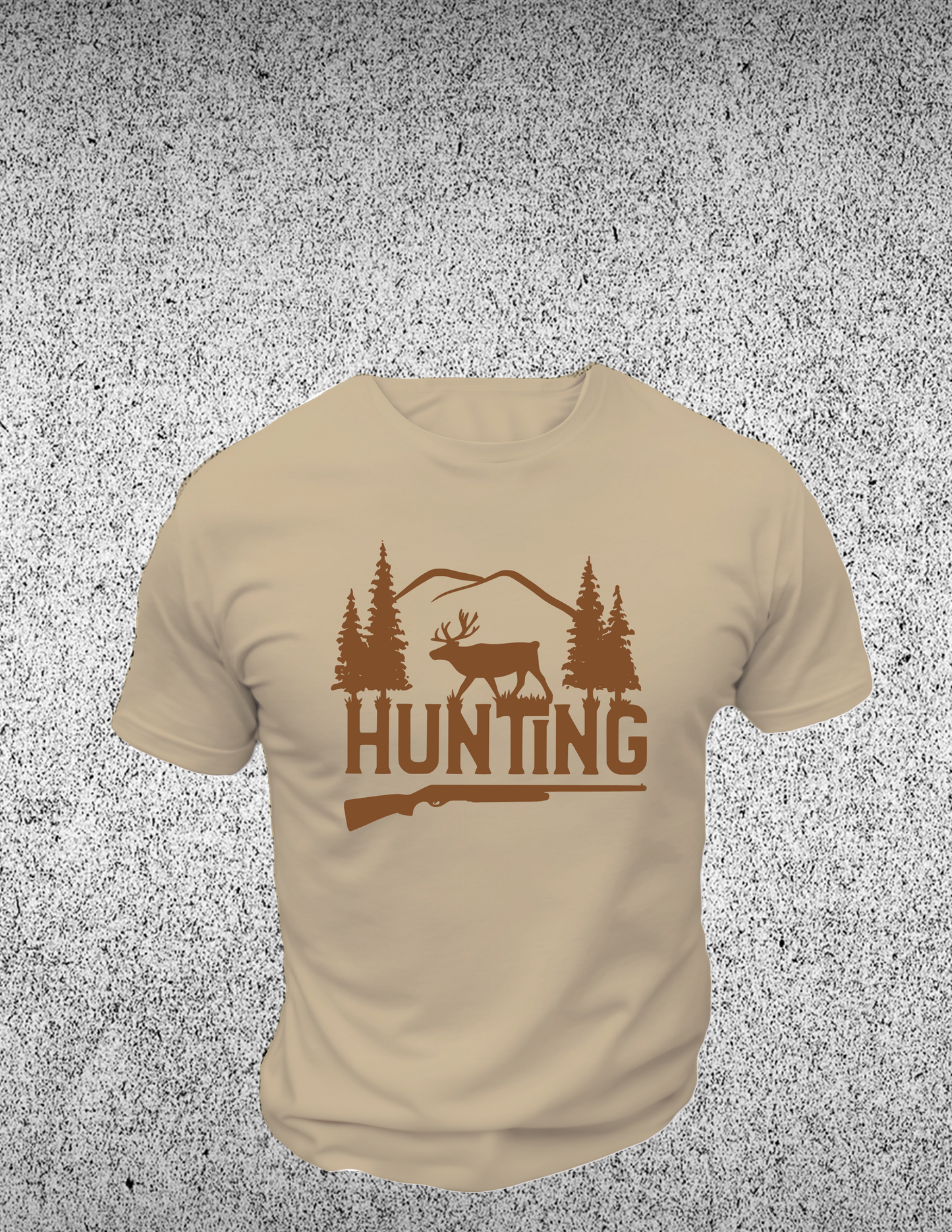 Hunting Style T-Shirt, 0231 Cotton