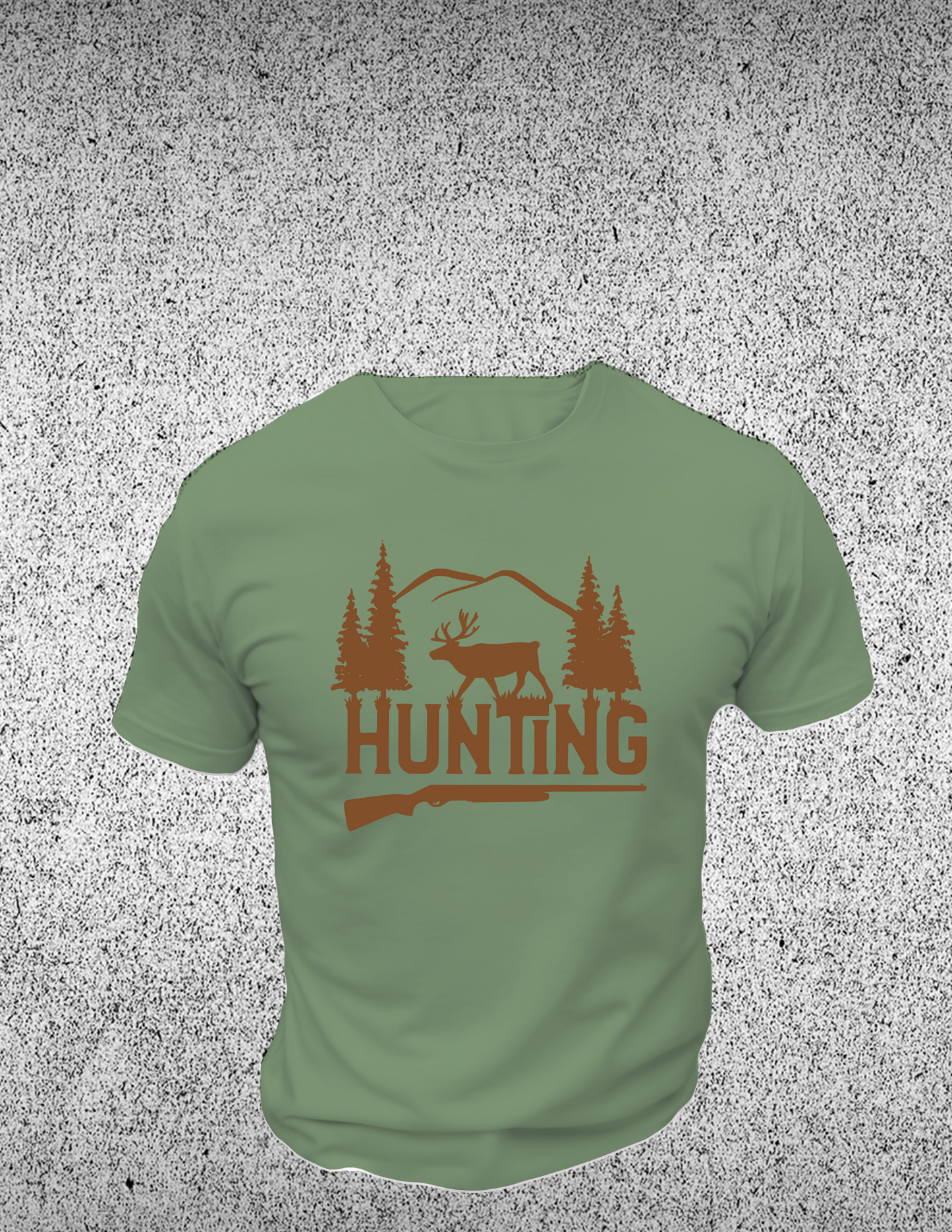 Hunting Style T-Shirt, 0231 Cotton