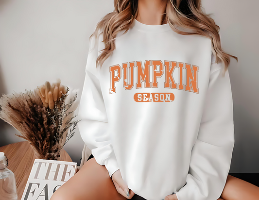 Pumpkin Season Unisex Fleece Crew Sweatshirt #241