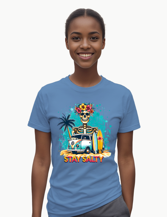 Stay Salty T-Shirt, Great gift Idea, Cotton 0061