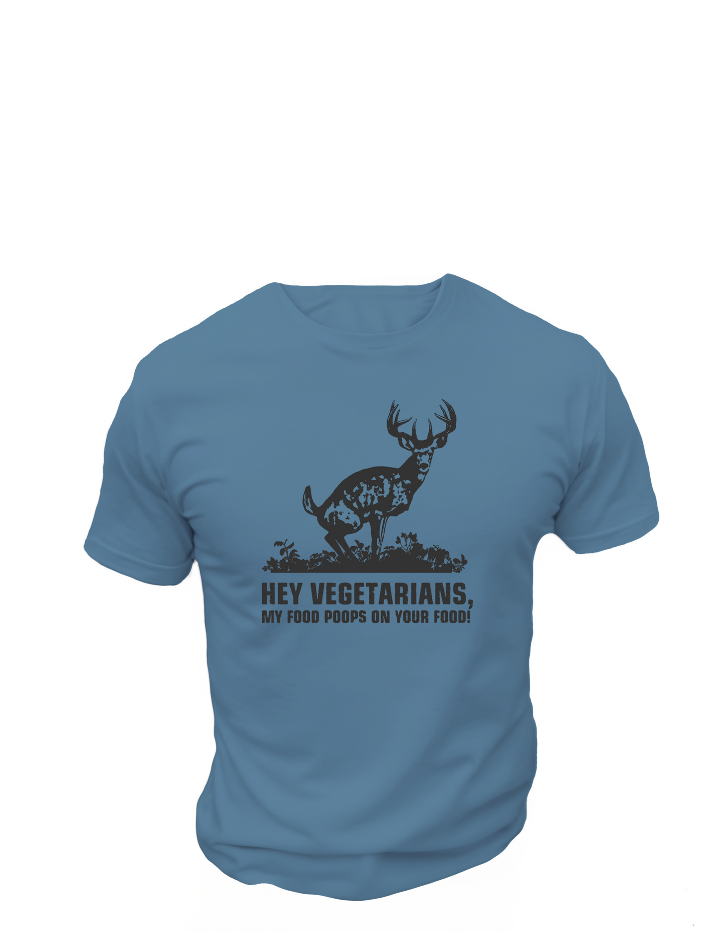 Hey Vegetarians, Funny Tee Shirt , Great gift Idea, 0090 Cotton