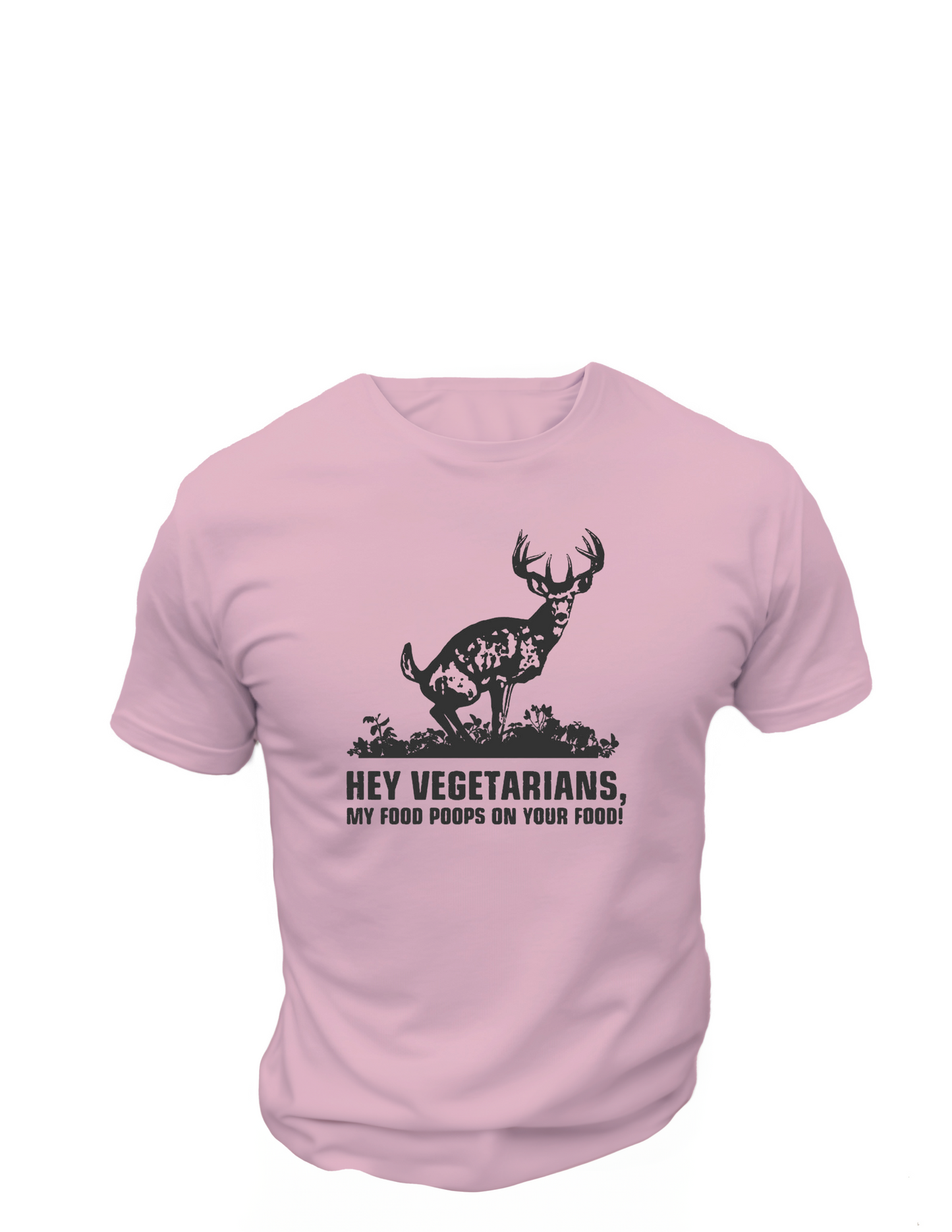 Hey Vegetarians, Funny Tee Shirt , Great gift Idea, 0090 Cotton