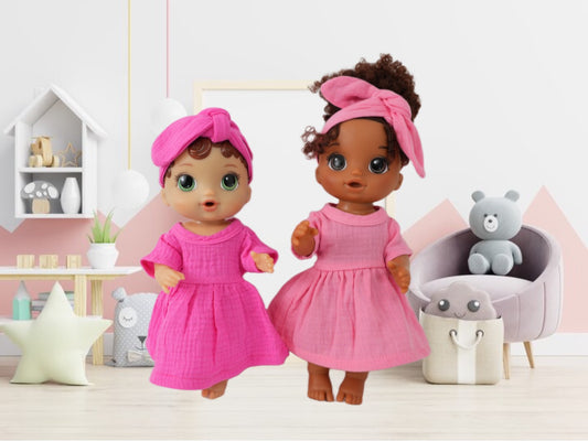 Doll Dresses 12-14 inch Baby Alive size Dress