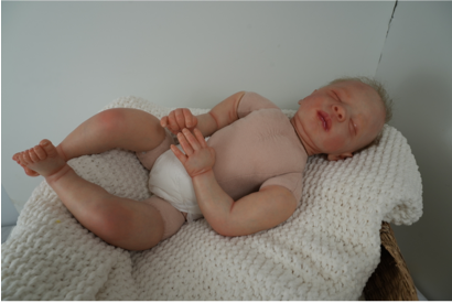 Dominic Lifelike Real Born Reborn Doll 19.5"