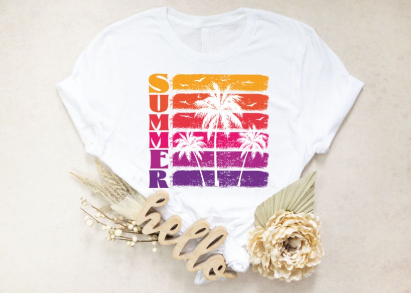 Summer T-Shirt, Cute Women's Graphic Shirt