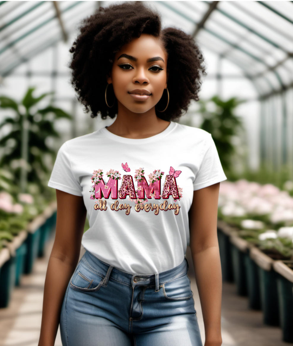 MAMA  All Day T-Shirt 0009