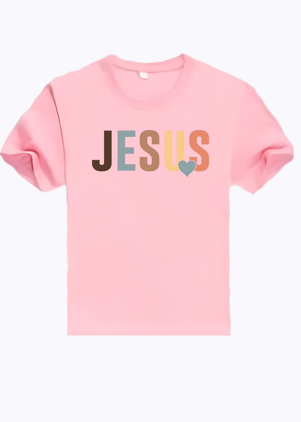 Christian | Religious T-Shirt, Jesus 0004 Polyester