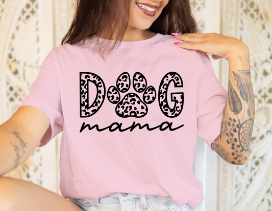 MAMA T-Shirt, Dog MAMA T-Shirts, 0008 Cotton