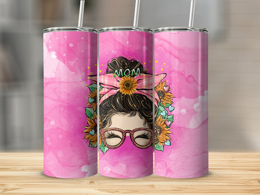 MAMA Sunflower 20oz Stainless Steel Insulated Tumblers