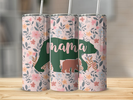 MAMA BEAR 20oz Stainless Steel Insulated Tumblers