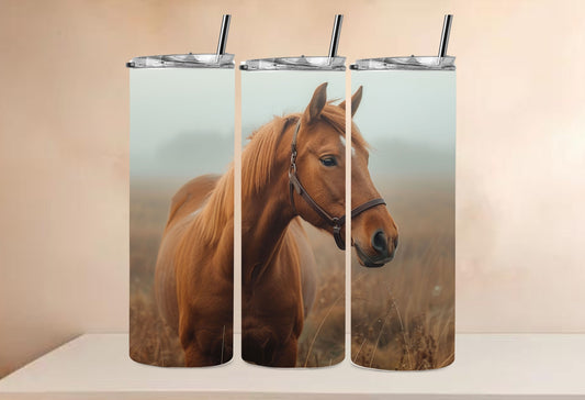 Brown Horse Stainless Steel Insulated Tumbler 20oz
